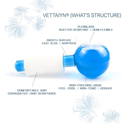Beauty Crystal Face Roller Ball