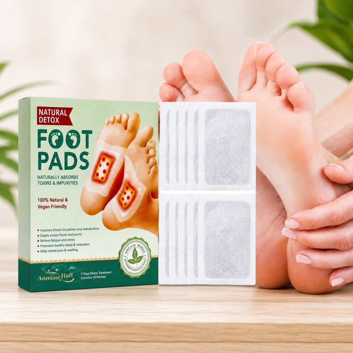 Detox foot pad