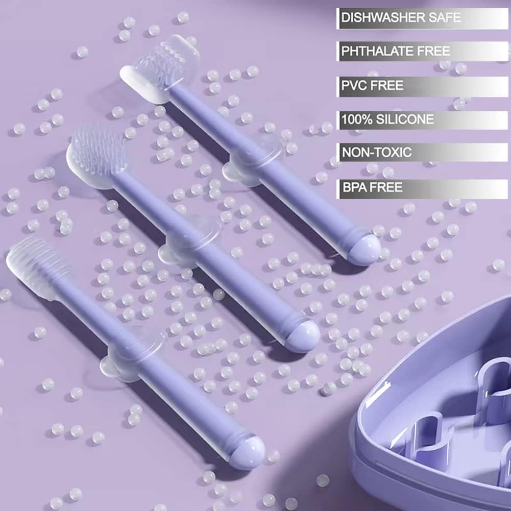 Baby Oral Care Set Baby Training Toothbrush Set