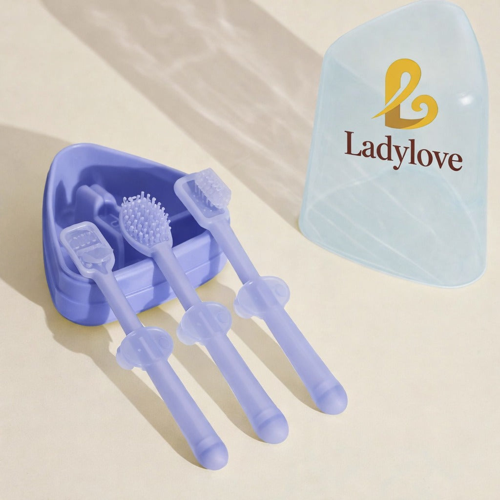 Baby Oral Care Set Baby Training Toothbrush Set