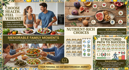 365 Days of Mediterranean Diet
Recipes
