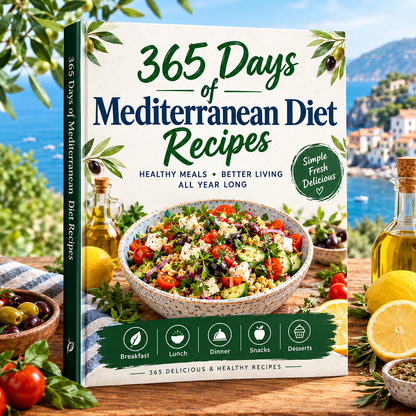 365 Days of Mediterranean Diet
Recipes
